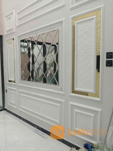 Jasa Pasang Wall Moulding Gypsum termurah