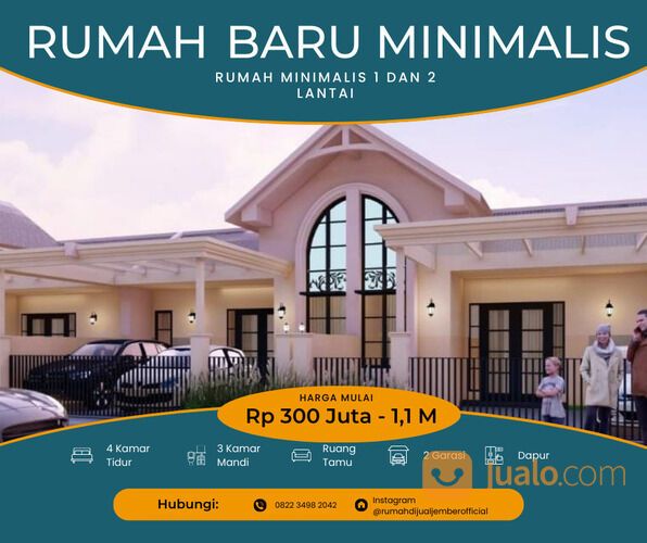 Rumah Baru Rich Village Jember