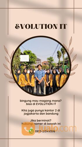 JASA MAGANG, Call 0813-2134-9398, Tempat Magang Jogja Evolution IT, Kabupaten Sleman