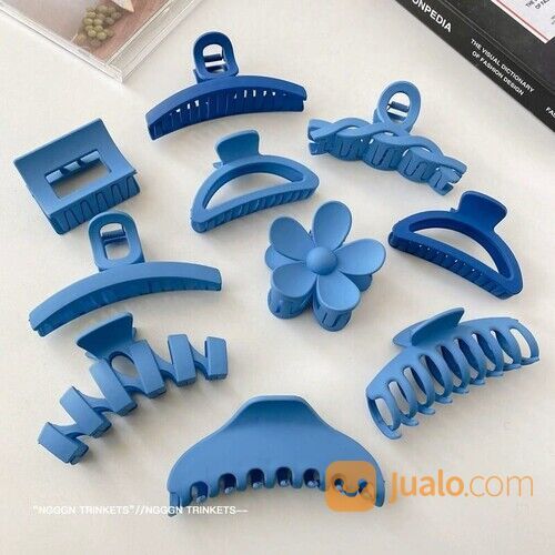 Denim Series Jepit Rambut Aksesoris Jepitan Rambut Jedai Korean Style