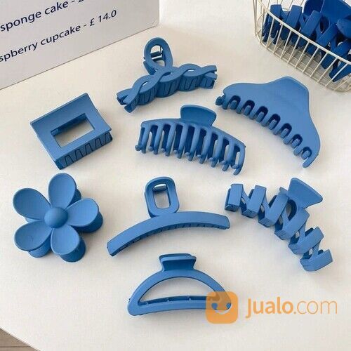 Denim Series Jepit Rambut Aksesoris Jepitan Rambut Jedai Korean Style