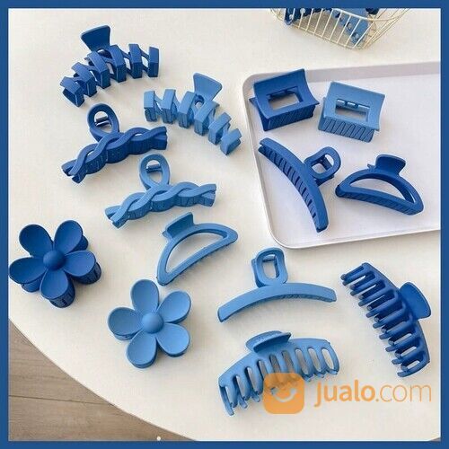 Denim Series Jepit Rambut Aksesoris Jepitan Rambut Jedai Korean Style