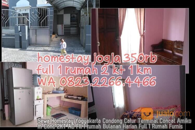 Sewa Homestay Yogyakarta Condong Catur Terminal Concat Amikom Conc 2KT AC Fll 1 rumah Bulanan Harian
