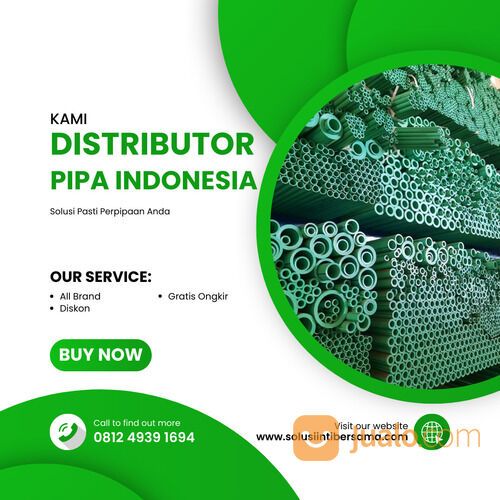 DISTRIBUTOR PIPA INDONESIA - SUPPLAY PIPA HDPE PPR PPR PVC 2023
