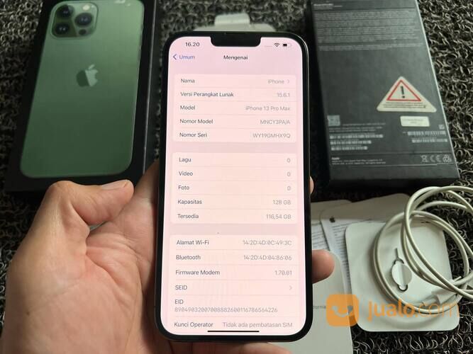 Iphone 13 Pro Max 128 GB Garansi Ibox