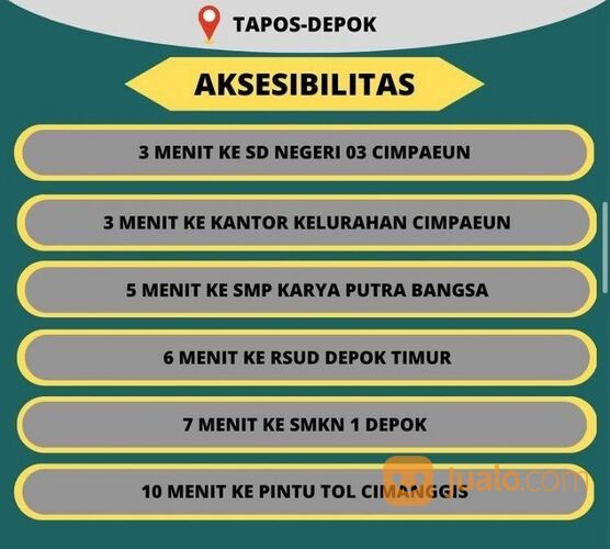 Perumahan kiray puspita indah residence Tapos Depok