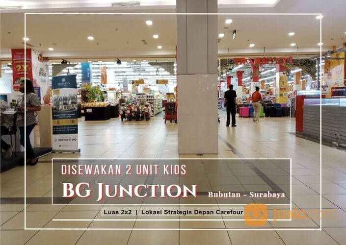 2 Unit Kios Stand Strategis di BG Junction Surabaya
