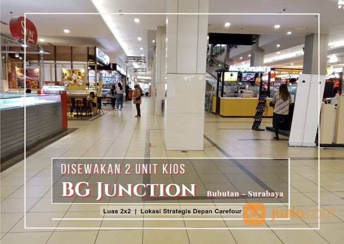 2 Unit Kios Stand Strategis di BG Junction Surabaya
