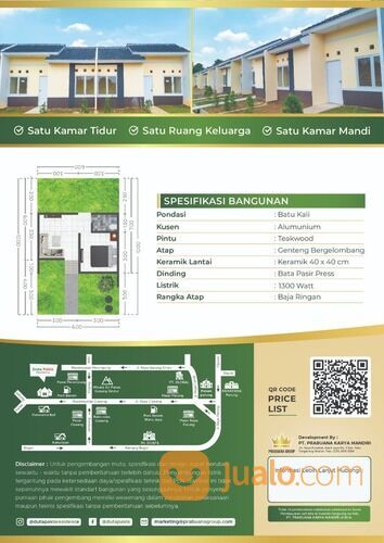 Rumah Subsidi Tapera Siap Huni Murah Cicilan 1 Jutaan Dekat Bogor