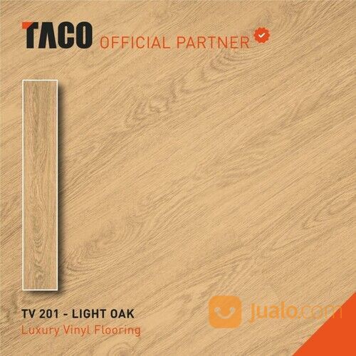 Vinyl Lantai Taco 2mm / Flooring Taco 2mm motif kayu