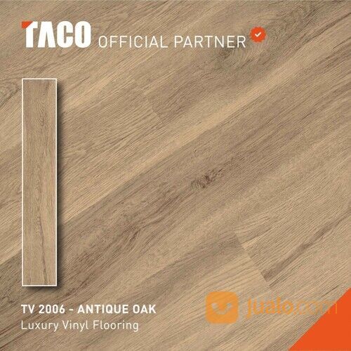Vinyl Lantai Taco 2mm / Flooring Taco 2mm motif kayu