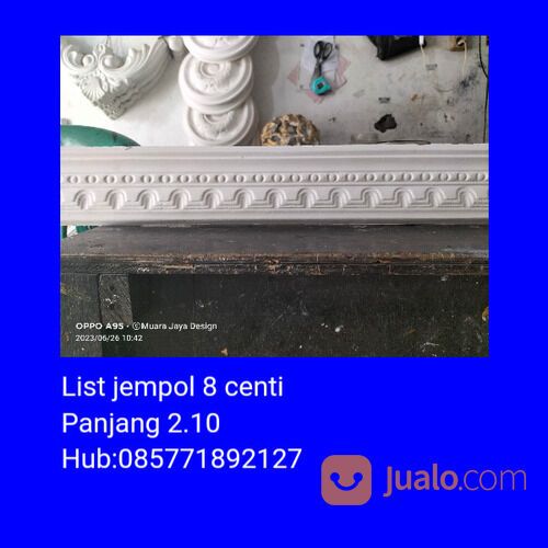 Harga list plafon gypsum list wallmolding Jakarta Bekasi Bogor depok