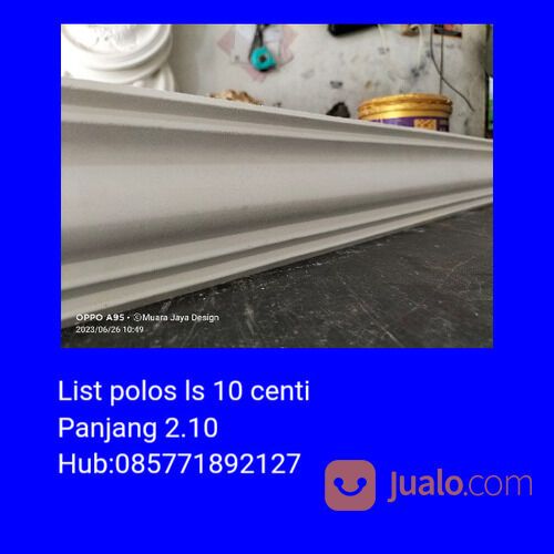 Harga list plafon gypsum list wallmolding Jakarta Bekasi Bogor depok