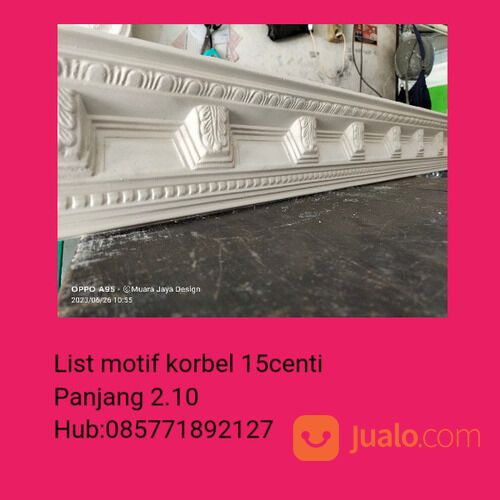 Harga list plafon gypsum list wallmolding Jakarta Bekasi Bogor depok