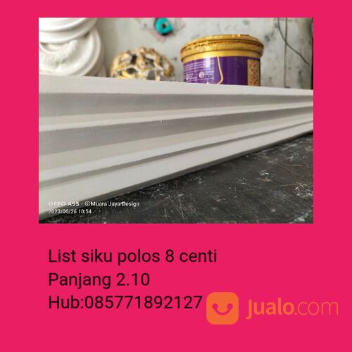 Harga list plafon gypsum list wallmolding Jakarta Bekasi Bogor depok