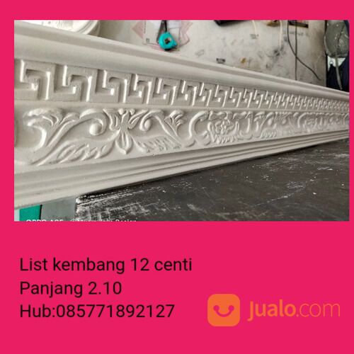 Harga list plafon gypsum list wallmolding Jakarta Bekasi Bogor depok