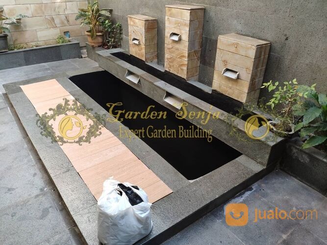 Jasa tukang kolam koi minimalis magetan biaya murah dan bergaransi