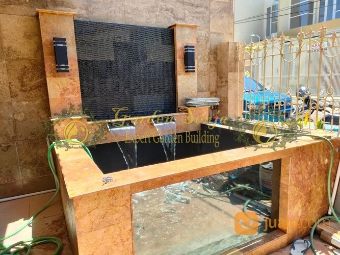 Jasa tukang kolam koi minimalis magetan biaya murah dan bergaransi