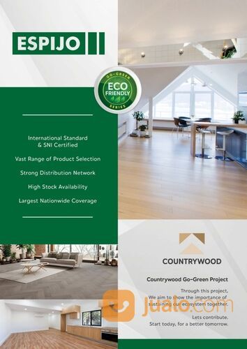 SPC FLOORING ESPIJO SPC ijo uk.18cm x 1,22m tebal 4mm