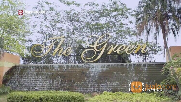 Rumah dua lantai cluster the green di daerah BSD