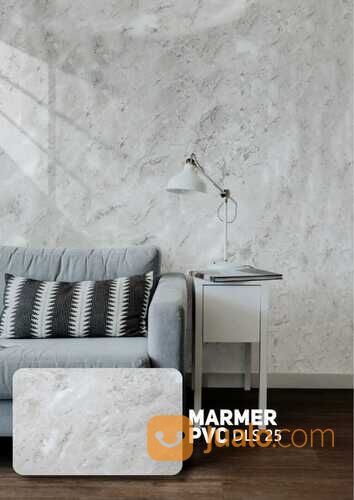 Panel Dekoratif Marmer 1,22m x 2,44m|Panel Marmer Dinding PVC 3 mm