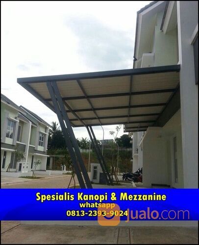 jasa kanopi / mezzanine kaca tempered 10mm ~Qb013