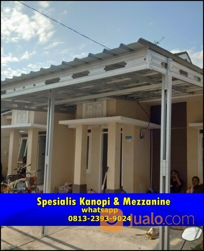 jasa kanopi / mezzanine kaca tempered 10mm ~Qb013