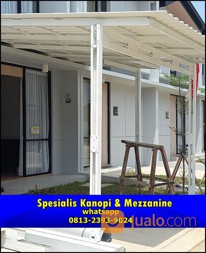 jasa kanopi / mezzanine kaca tempered 10mm ~Qb013