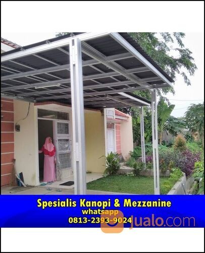 jasa kanopi / mezzanine kaca tempered 10mm ~Qb013