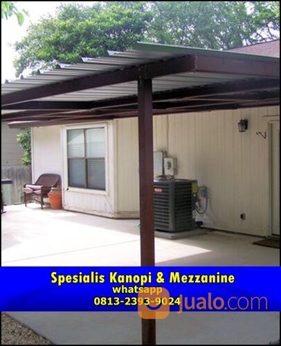 jasa kanopi / mezzanine kaca tempered 10mm ~Qb013