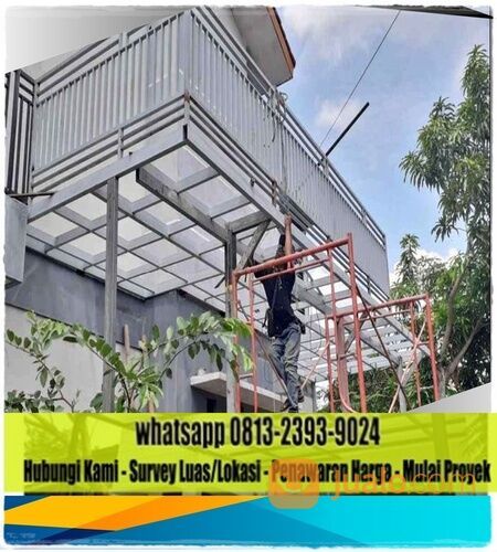 kanopi balkon minimalis