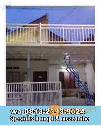 kanopi 1 tiang di Cibitung #13