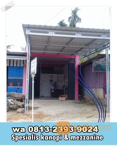 gambar kanopi ukuran 5x7 di Tambun Selatan #81