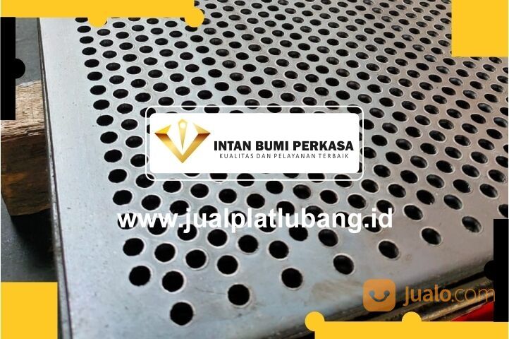 Plat Lubang Perforasi Besi Stainless Terlengkap Gresik