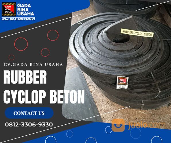 Produsen Rubber Sheet Landasan Beton Cyclop