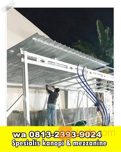 model lisplang kanopi minimalis di Sukmajaya #145