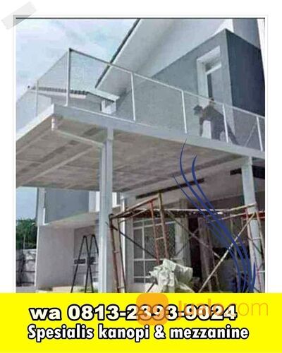 analisa pekerjaan kanopi besi hollow di Sukawangi #183