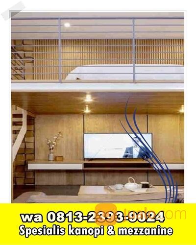 analisa pekerjaan kanopi besi hollow di Sukawangi #183