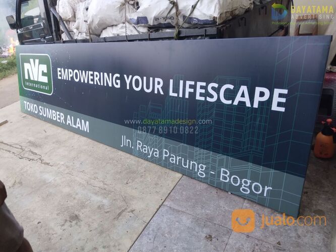 Papan Nama Toko | Reklame Billboard Flexy Korea Cina