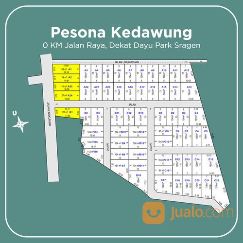 Tanah Murah Siap Bangun Dekat Dayu Park Sragen