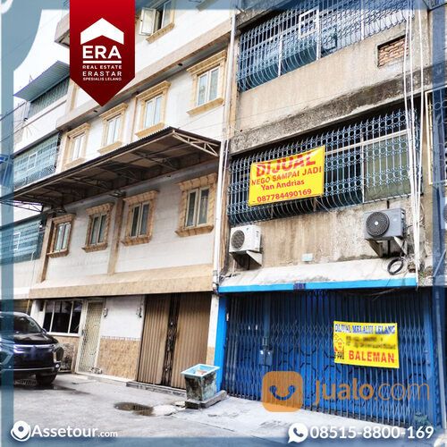 Ruko 3 Lantai di Jl. Bandengan Terusan Utara, Jakarta Selatan