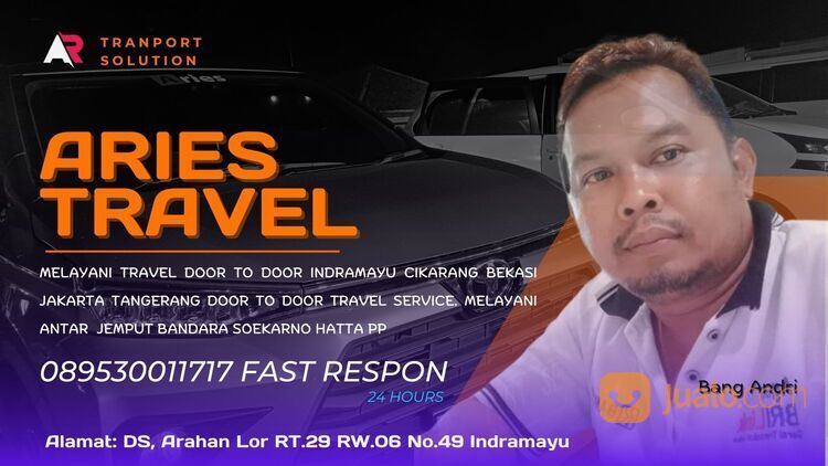 0895-3001-1717,Aries Travel Indramayu jakarta tangerang