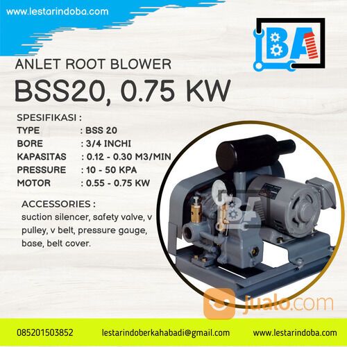 Root Blower IPAL WWTP Anlet Di Surabaya