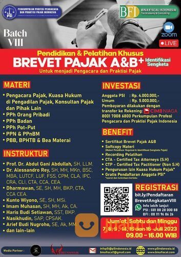 BREVET TENTANG PAJAK AB+P5i