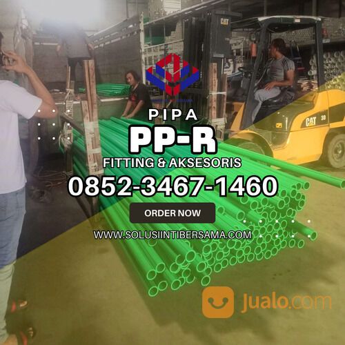 Pipa Hijau PPR Air Panas dan Dingin Merek Rucika PN10, PN16, PN20 Malaka, NTT