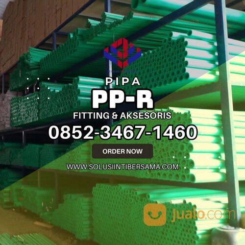 Pipa Hijau PPR Air Panas dan Dingin Merek Rucika PN10, PN16, PN20 Malaka, NTT