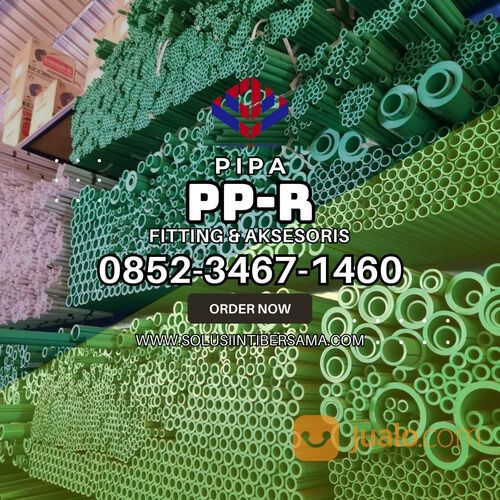 Pipa Hijau PPR Air Panas dan Dingin Merek Rucika PN10, PN16, PN20 Malaka, NTT