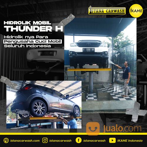HIDROLIK CUCI MOBIL MODEL THUNDER-H PRODUK DARI IKAME ASLI TERJAMIN KUALITASNYA