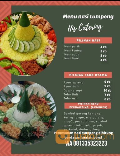 Nasi Tumpeng Nasi box Tuban Bojonegoro 081335323223