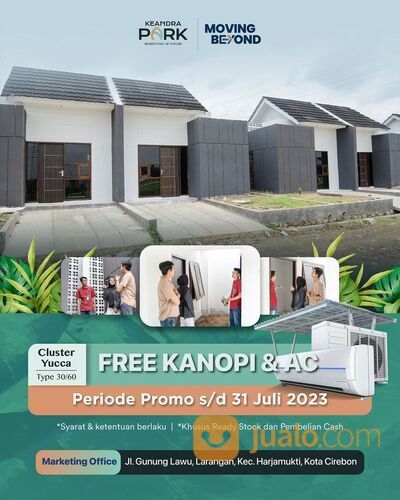 Cluster Yucca Keandra Park Rumah Subsidi Spek Komersil Cicilan Flat
